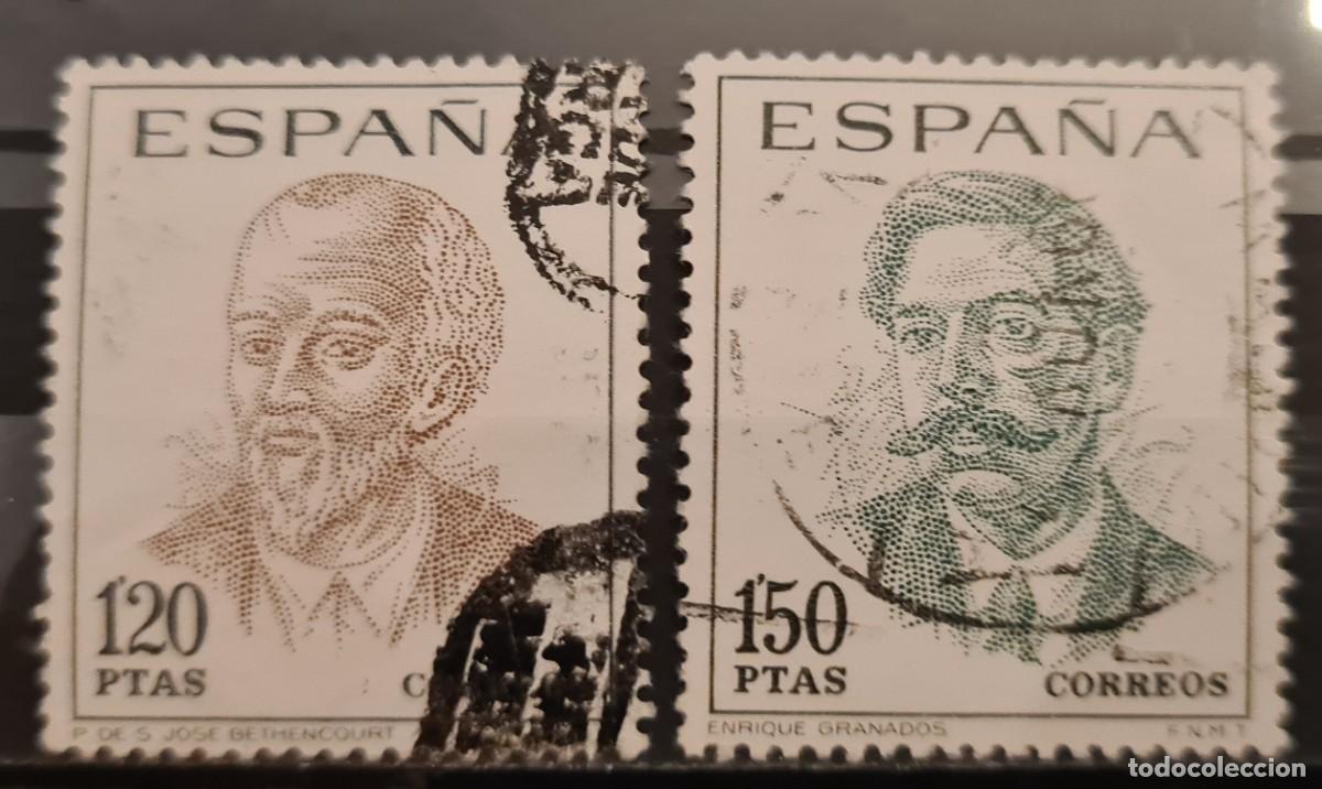 Sellos: Serie de sellos usados de Espa&ntilde;a 1967: celebridades