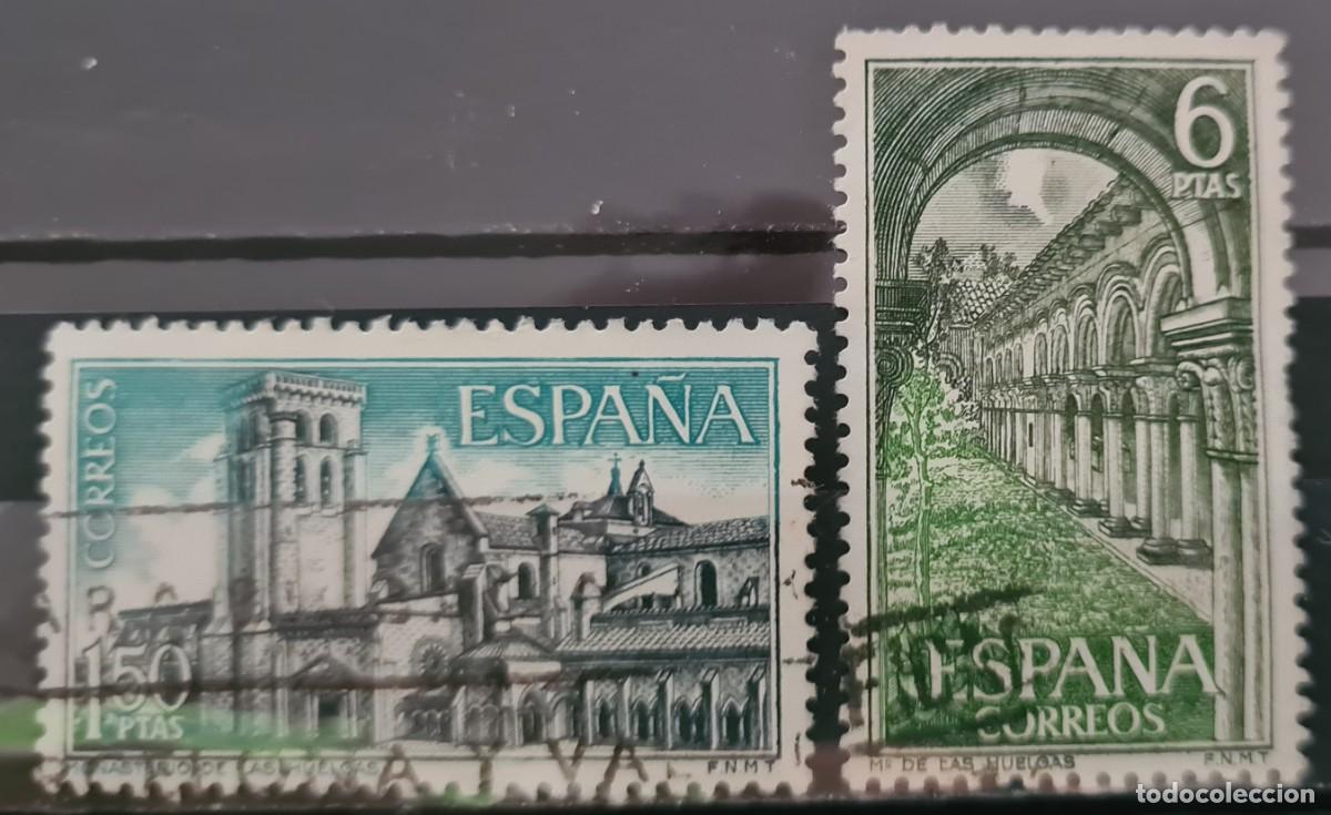 Sellos: Serie de sellos usados de Espa&ntilde;a 1969: monasterio de las Huelgas