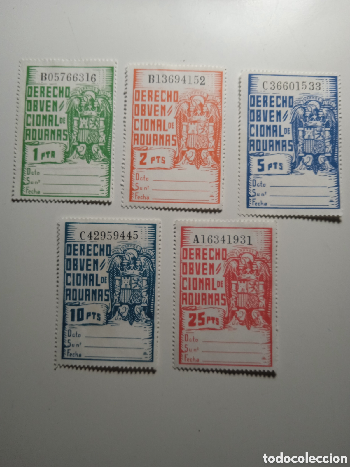Sellos: Lote sellos fiscales - Foto 1