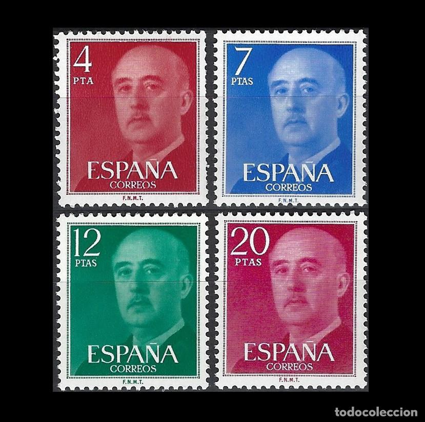 Sellos: Espa&ntilde;a 1974 | General Franco | Ed 2225/28 - Yv 1879/82 - Mi 2119/22 MNH **
