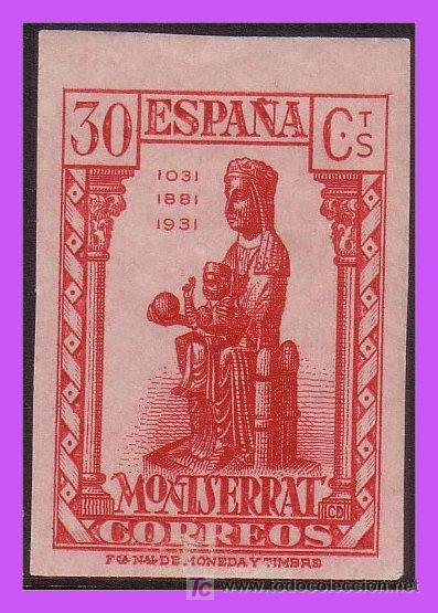 Sellos: 1931 IX CENT. MONTSERRAT N&ordm; 643s * - Foto 1