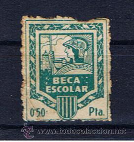 Sellos: beca escolar 0.50 cts nuevo (*) - Foto 1
