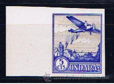 Sellos: Ondara 1937 *** nuevo 5 cts - Foto 1