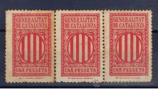 Sellos: Generalitat de catalunya 15 cts nuevo** - Foto 1