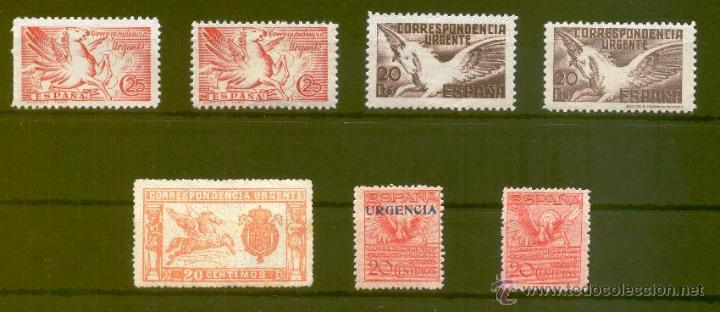 Sellos: LOTE DE SELLOS ESPA&Ntilde;A TEMA PEGASO - Foto 1