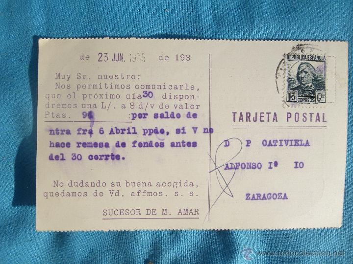 Sellos: TARJETA POSTAL CIRCULADA BUEN ESTADO - Foto 1