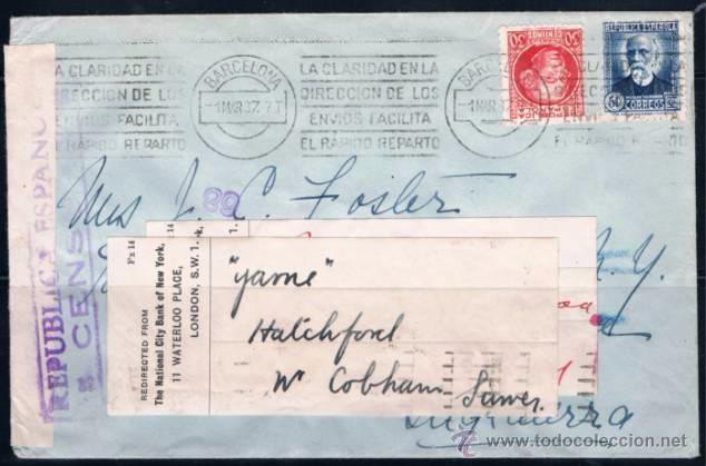 Sellos: 1937  BARCELONA A LONDRES - Foto 1