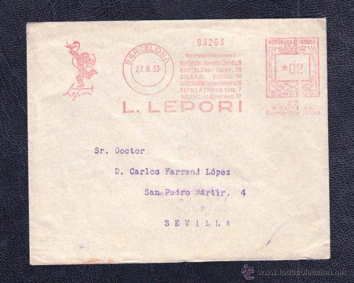 Sellos: 1933.- BARCELONA A SEVILLA - Foto 1