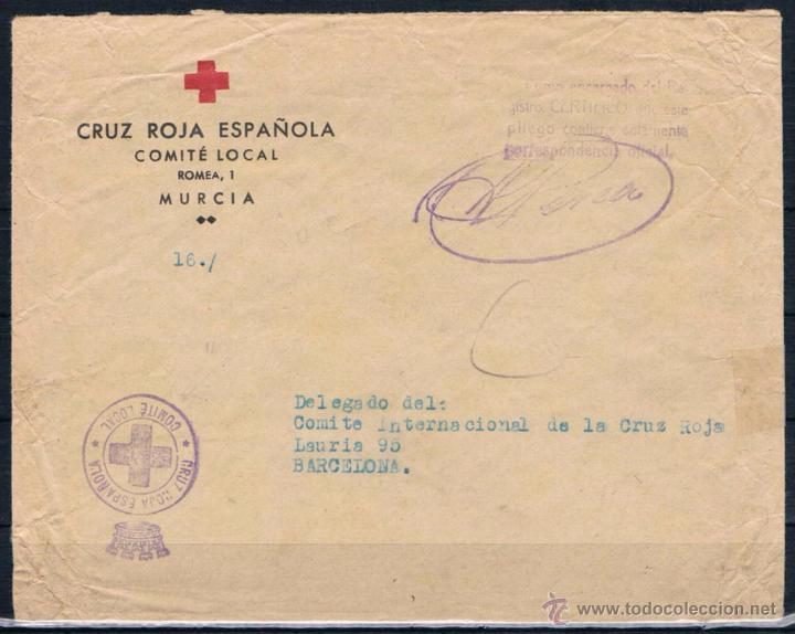 Sellos: 1938.- MURCIA A BARCELONA - Foto 1