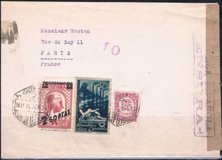 Sellos: 1938.- BARCELONA A PARIS - Foto 1