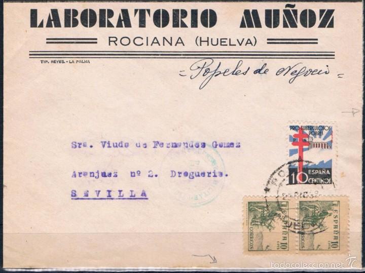 Sellos: 1938.- ROCIANA A SEVILLA - Foto 1
