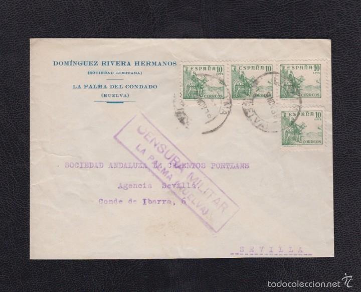 Sellos: 1938.- LA PALMA A SEVILLA - Foto 1