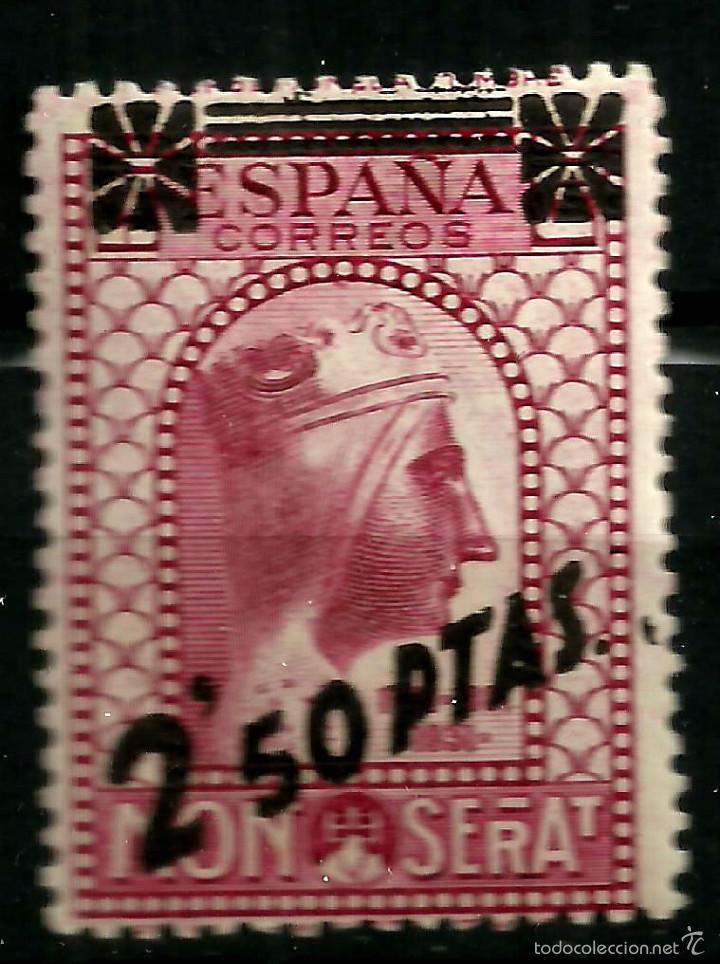 Sellos: 2,50 PESETAS DE 1938. ED. 791 - Foto 1
