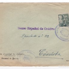 Francobolli: 1936 FRAGMENTO SOBRE DIRIGIDO A CORDOBA DESDE AYTO. DE HERRERA (SEVILLA). Lote 130481086