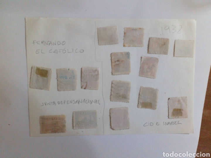 Sellos: Lote 15 sellos de 1938 - Foto 2