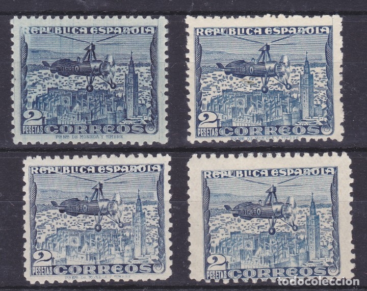 Sellos: A33 4 Sellos autogiro * - Foto 1