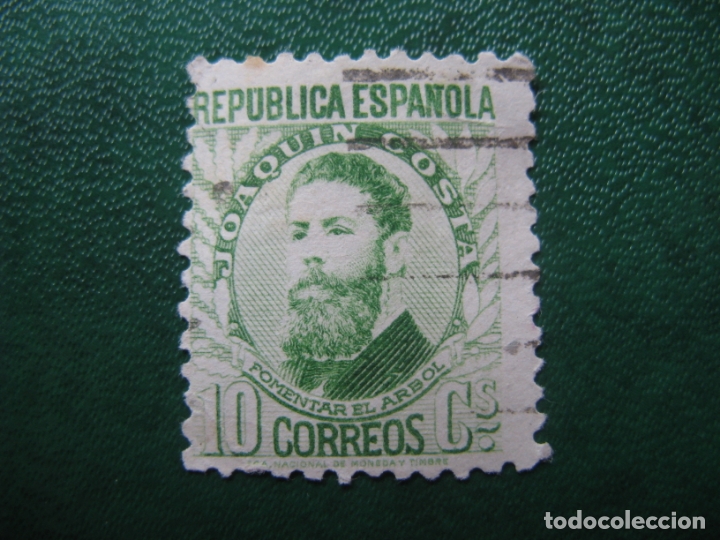 Sellos: 1931, joaquin costa, edifil 656 - Foto 1