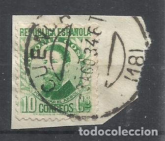 Sellos: CUENCA 1934 fechador JOAQUIN COSTA - Foto 1