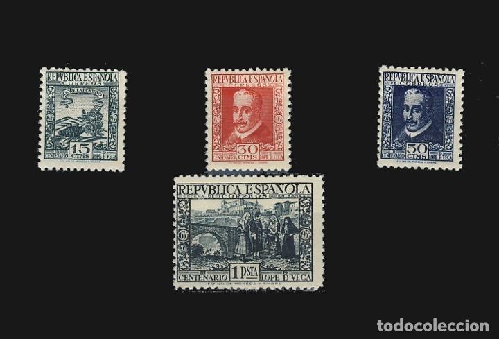 Sellos: 690/93** LOPE DE VEGA. CN - Foto 1