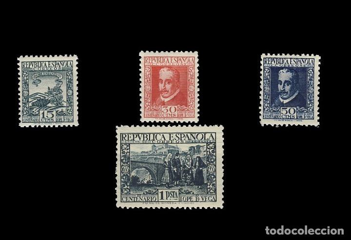 Sellos: 690/93** LOPE DE VEGA. BC - Foto 1
