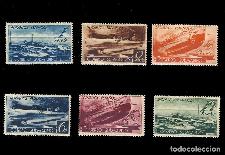 Sellos: 775/80* CORREO SUBMARINO. BC - Foto 1