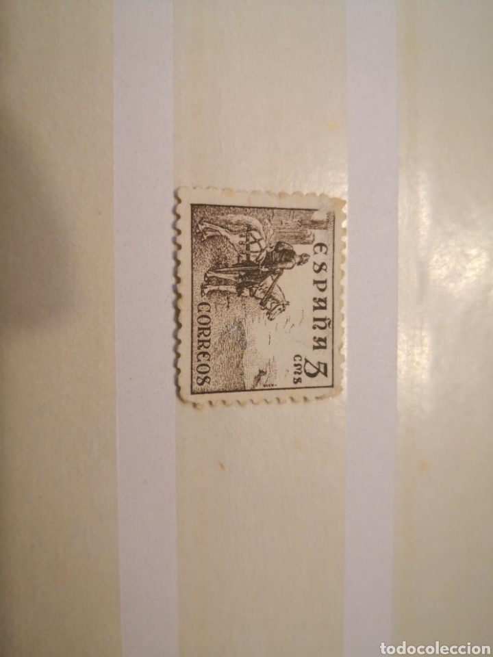 Sellos: 1937-1940 5cts sin pie de imprenta - Foto 1