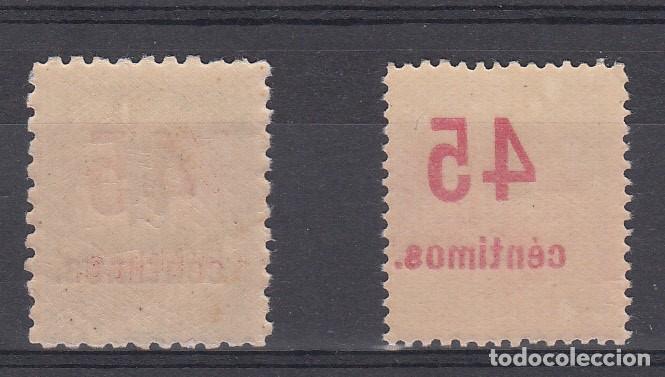 Sellos: ERROR NUM. 742 CALCADA LA CIFRA AL DORSO - Foto 2