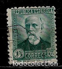 Timbres: II REPUBLICA - EDIFIL 665 - NICOLAS SALMERON - 1932