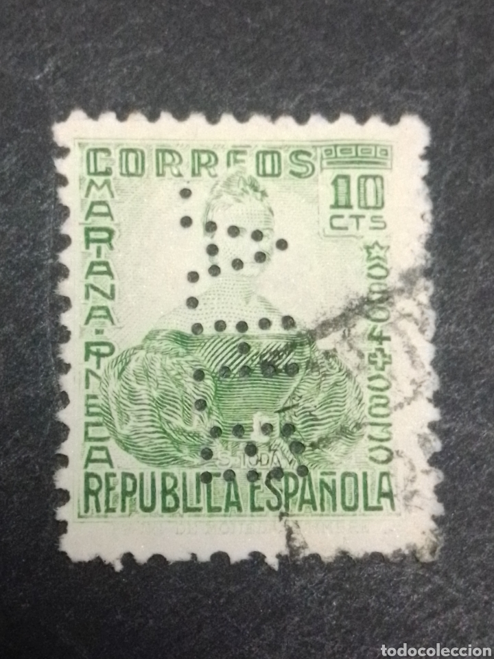 Sellos: EDIFIL 682. SELLO PERFORADO. BHA. - Foto 1
