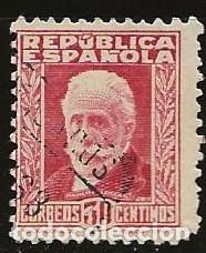 Sellos: ESPA&Ntilde;A 1931 (659) PERDONAJE (USADO) - Foto 1