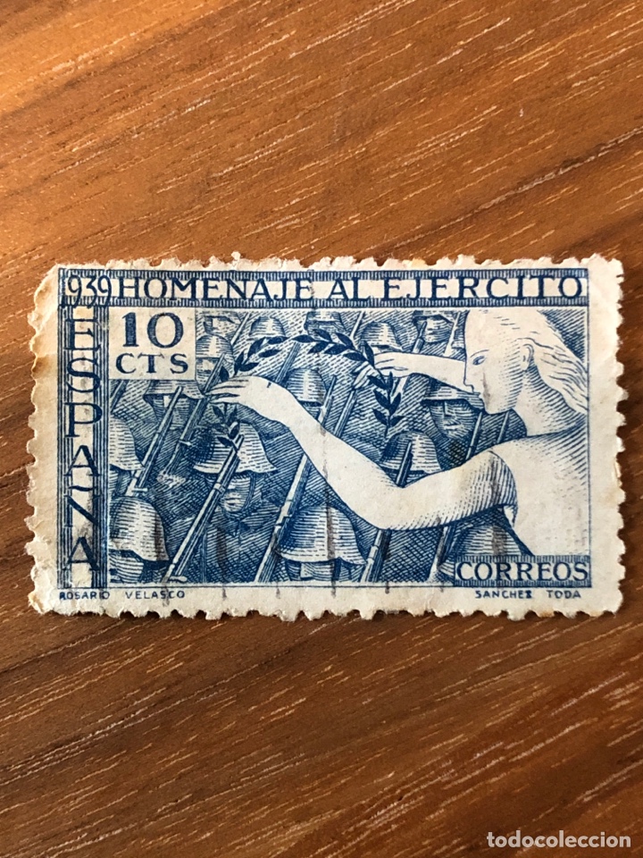 Sellos: Sellos Homenaje al ej&eacute;rcito 1939 - Foto 1