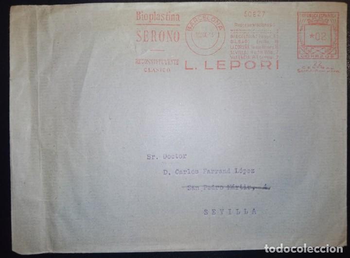 Sellos: 1935.- BARCELONA A SEVILLA. - Foto 1