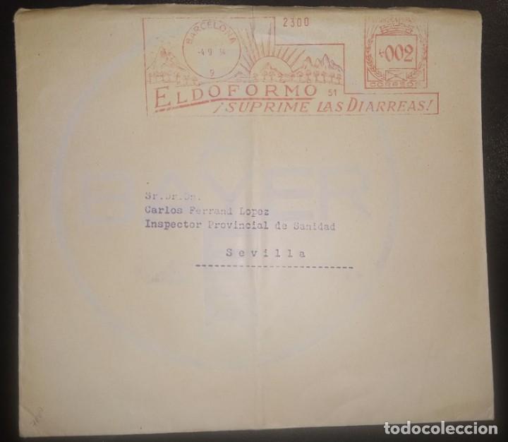 Sellos: 1934.- BARCELONA A SEVILLA. ELDOFORMO - Foto 1