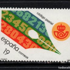 Sellos: ESPAÑA 2906** - AÑO 1987 - ANIVERSARIO DE LA IMPLANTACION DEL CODIGO POSTAL. Lote 296709323