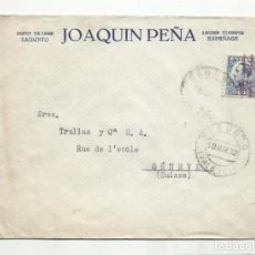 Francobolli: CIRCULADA 1932 DE SAGUNTO VALENCIA A GENEVE SUIZA. Lote 299106543