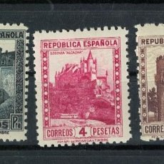 Sellos: TV_003. G-SUB/ SPAIN 1938, MONUMENTOS, EDIFIL 770, 771/72 **. Lote 302318038