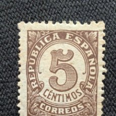 Sellos: SELLO REPUBLICA ESPAÑA 5 CTS NUMEROS AÑO 1935.. Lote 307502088