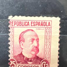 Sellos: ESPAÑA, 1934-35. EDIFIL 685. PERSONAJES. NUEVOS. FIJASELLOS.. Lote 315433868