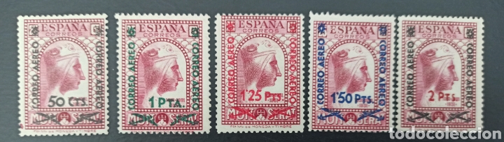 Sellos: EDIFIL 782/786. 1938 - Foto 2