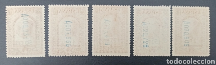 Sellos: EDIFIL 782/786. 1938 - Foto 3