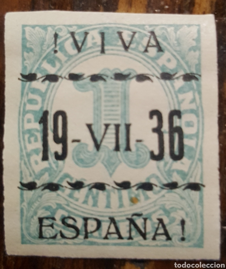 Sellos: Sello Espa&ntilde;a 1936 - Foto 1