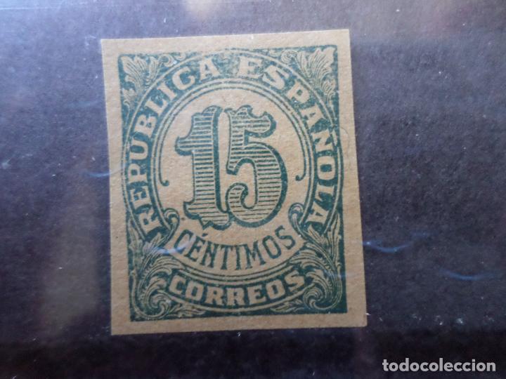 Sellos: .1938, cifras, edifil 747 sin dentar - Foto 1