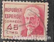 Sellos: EDIFIL 737 Espa&ntilde;a usado - Foto 1