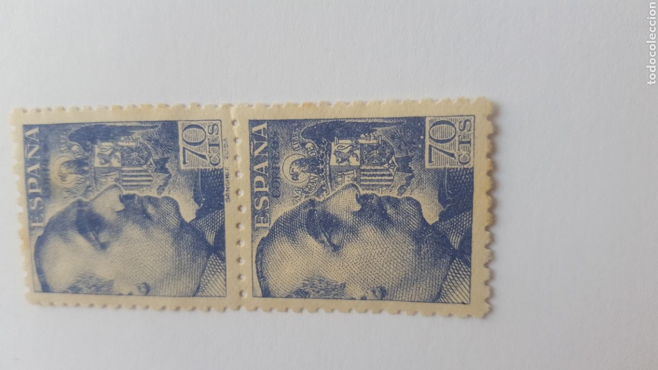 Sellos: Serie 874 Anomalia En Cosme Toda