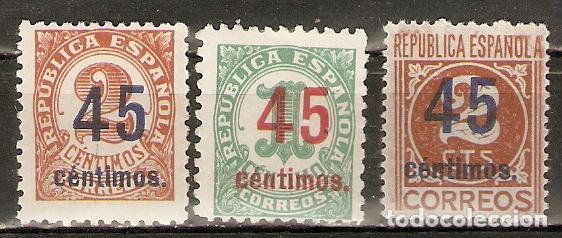 Sellos: 1938 CIFRAS EDIFIL 742/4* - Foto 1
