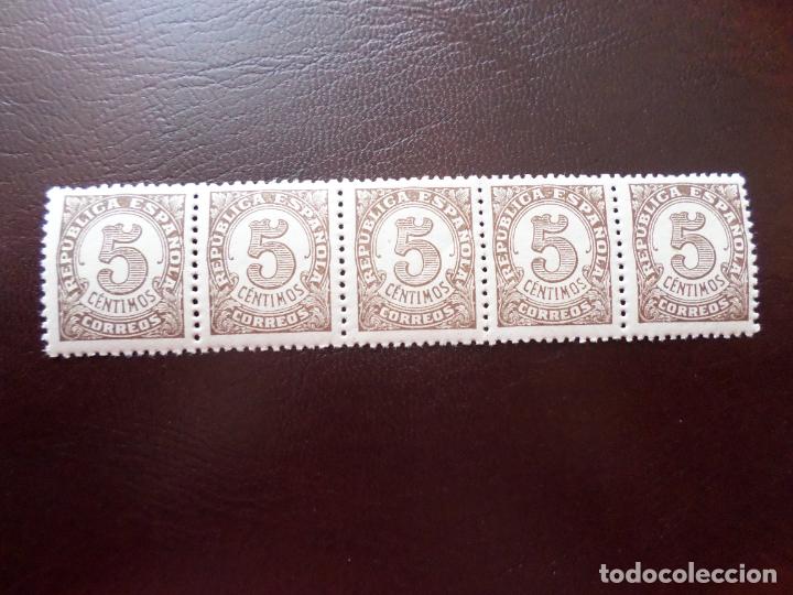 Sellos: .1938, cifras, edifil 745 - Foto 1
