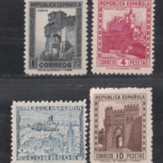 Francobolli: ESPAÑA, 1938 EDIFIL Nº 770 / 772, 770A, /**/, DENTADO 10 DE LÍNEA. SIN FIJASELLOS. Lote 361056040
