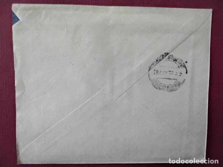 Sellos: circulada 1932 DE TERUEL a igualada barcelona - Foto 2