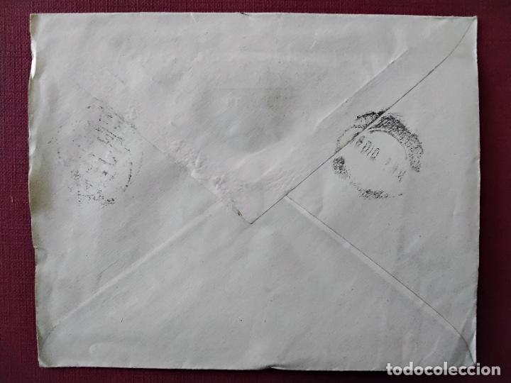 Sellos: circulada DE HUELVA a igualada barcelona - Foto 2