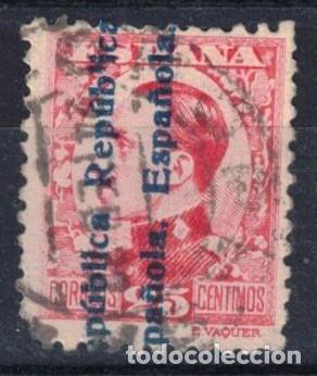 Sellos: ESPA&Ntilde;A 1931 - EDIFIL 598 - Foto 1